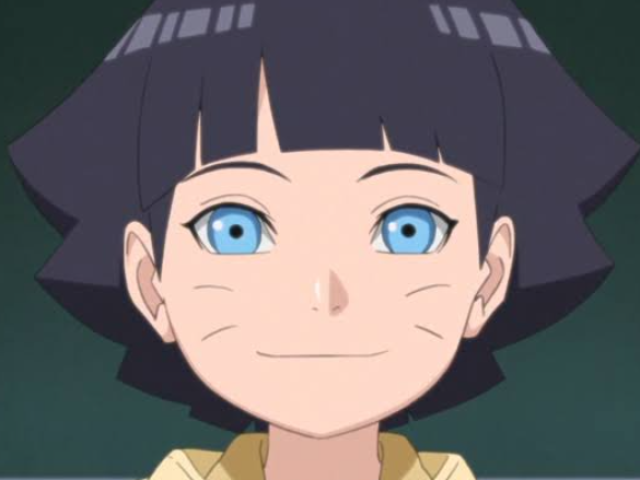 Ela tem uma filha, Himawari Uzumaki