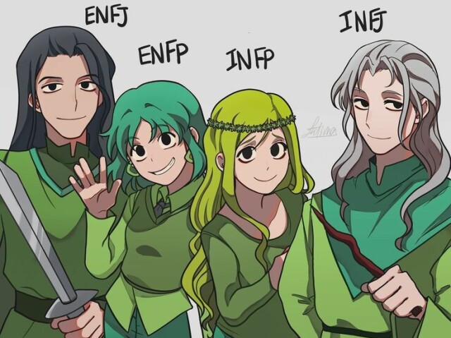 Diplomatas (ENFP,INFP,ENFJ,INFJ)