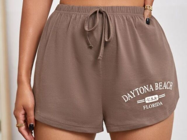 shorts de moletom 1/um