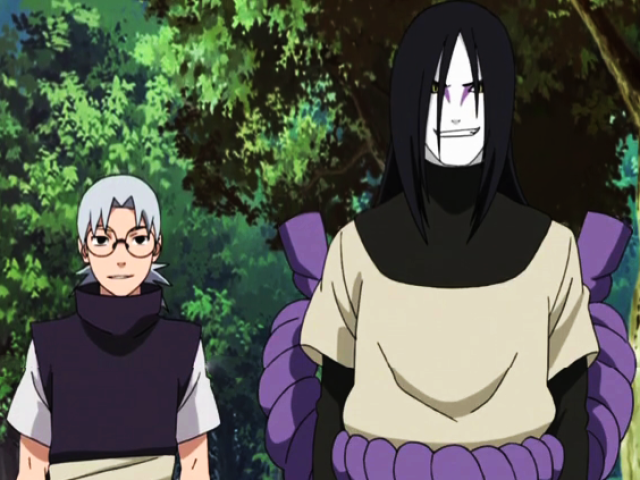 Kabuto e Orochimaru