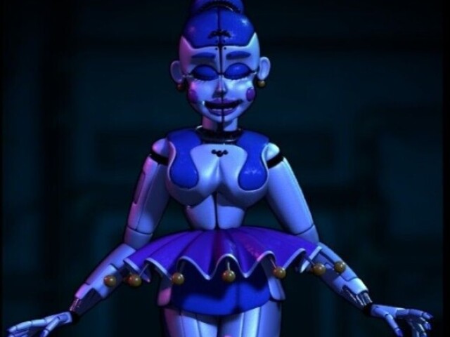 Ballora. Com mais de 3 metros de altura, ela sim é a animatronic do FNAF 5 mais alta de todos os outros animatronics. Aliás, seu rosto nunca aparece na galeria dela por ser muito alta.