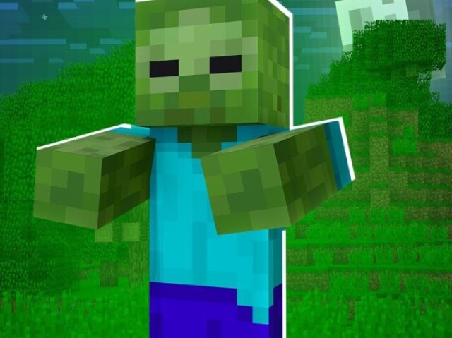 diaro de um zumbi do minecraft