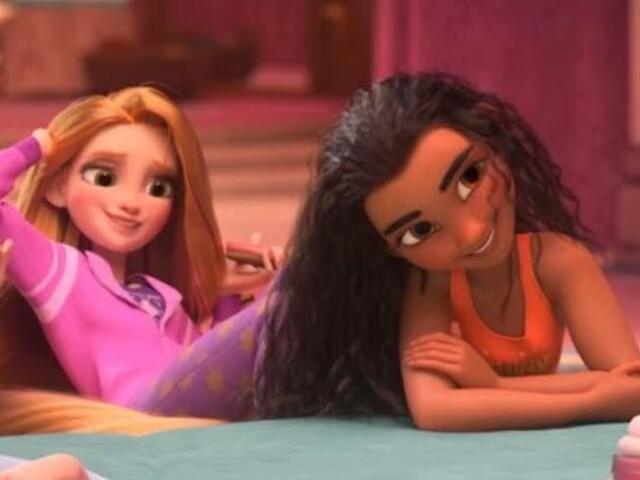 Rapunzel e Moana