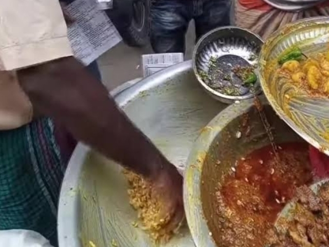 Comida de rua da Índia