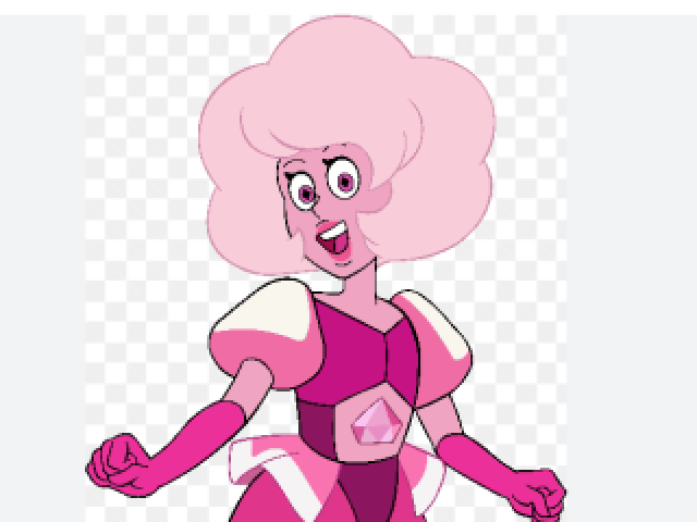 Apenas a Diamante rosa