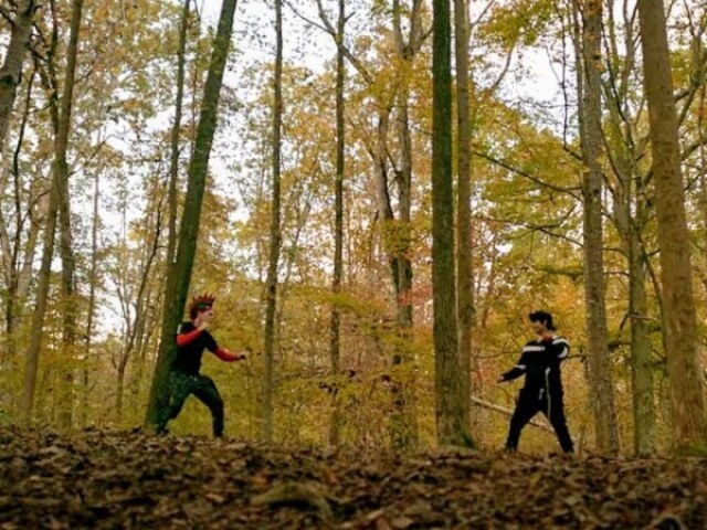 MIGUEL VS FALCÃO LUTA NA FLORESTA 2 TEMPORADA