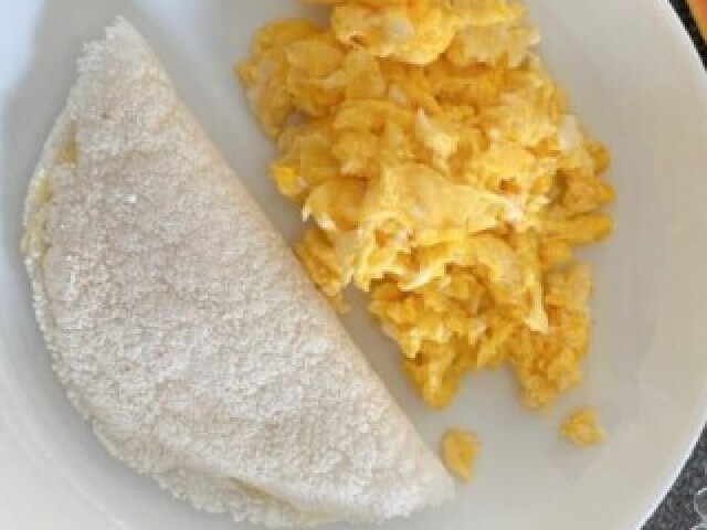 Tapioca e mais alguma coisa
(NĂŁo sei o nome)