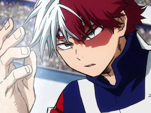 Todoroki
Individualidade:
(Meio quente meio frio)
Personalidade: sereno e calculista