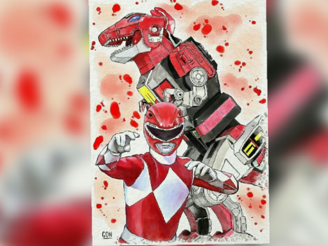 Tiranossauro Dino Zords 🌷