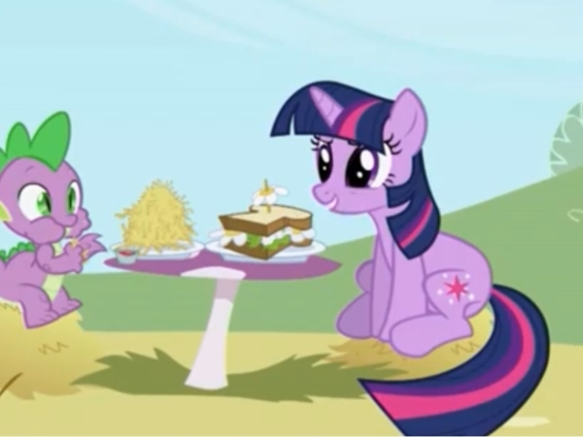 Twilight e Spike