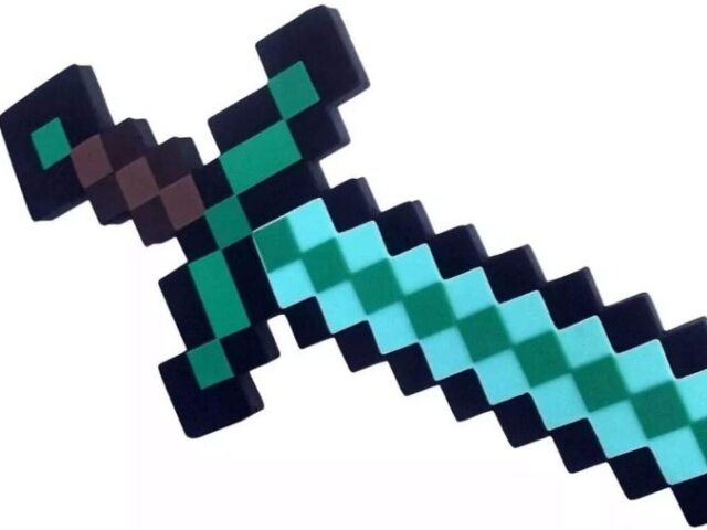 espada de diamante do minecraft