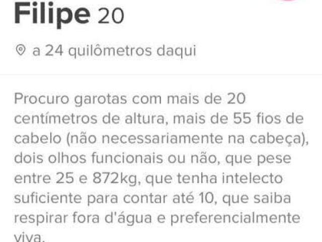 a senha do tinder dele