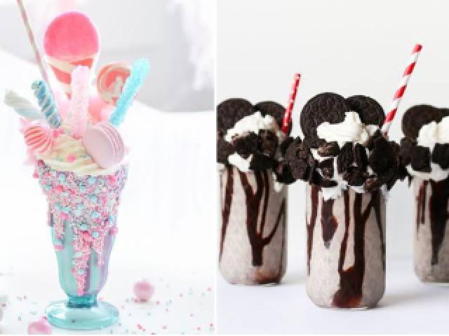 Bebida unicórnio, ou bebida Oreo??
Humm... OS DOIS 😁