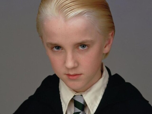 Com o Malfoy.