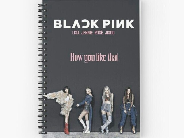 Caderno de blink perfeitooooooooooooo