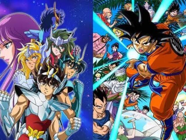 Saint Seiya e Dragon Ball❤️...