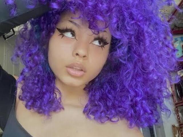 purple hair 💜