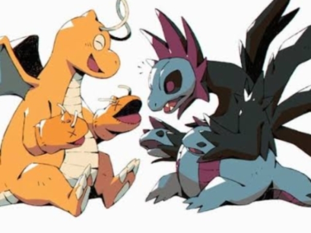 Hydreigon e dragonite