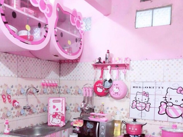 Cozinha da hello kitty 💗