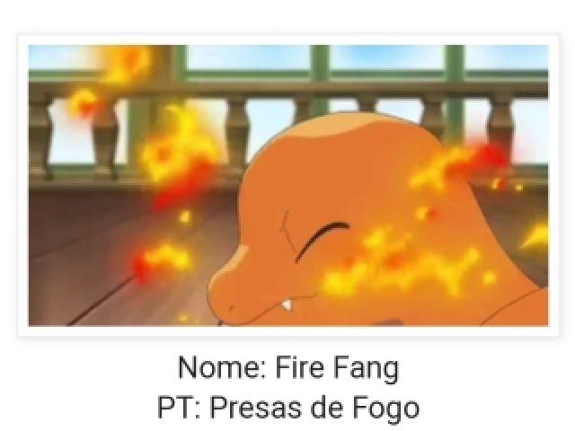 Charmander! Use presas de fogo!