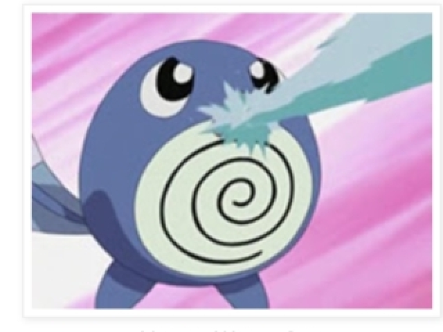 Poliwag! Use jato d'água!