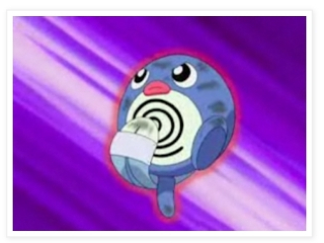 Poliwag! Use Barriga do tambor!