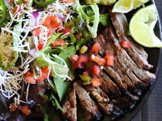 Salada+carne