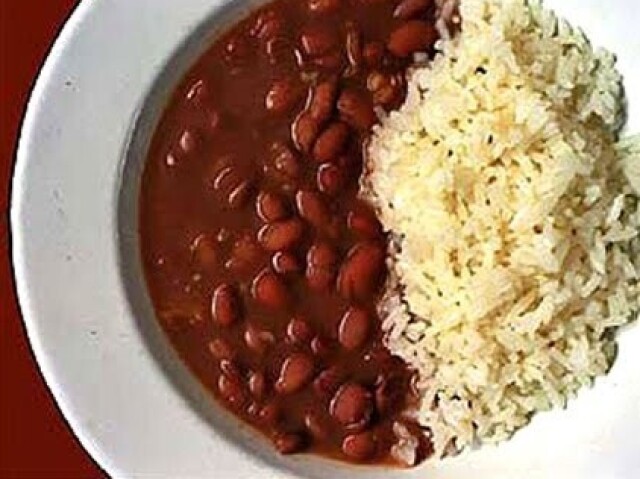 Arroz e feijão