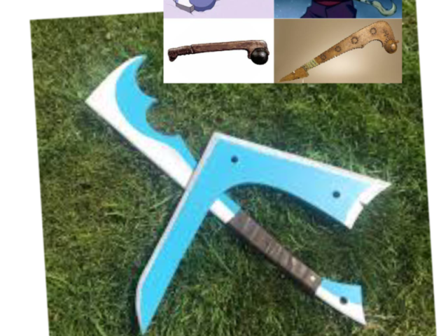 Machete e boomerang