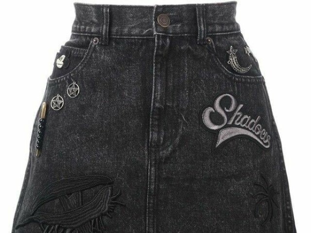 Saia jeans