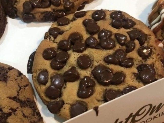 Esse cookie q tem pouco chocolate