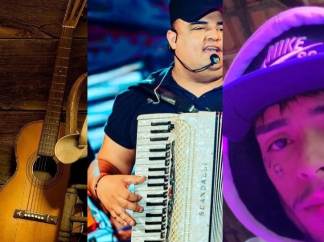 Sertanejo, pisadinha e funk