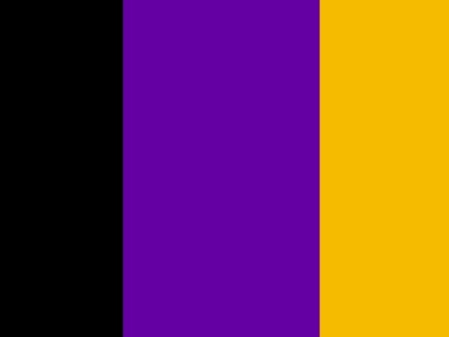 Preto - Roxo - Amarelo