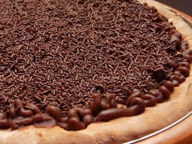 pizza de brigadeiro