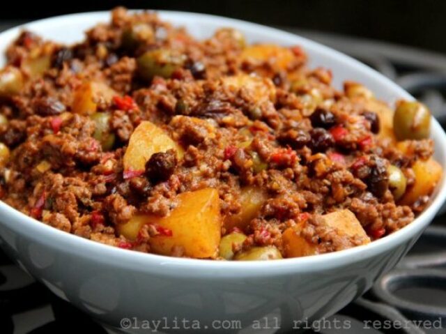 Picadillo.