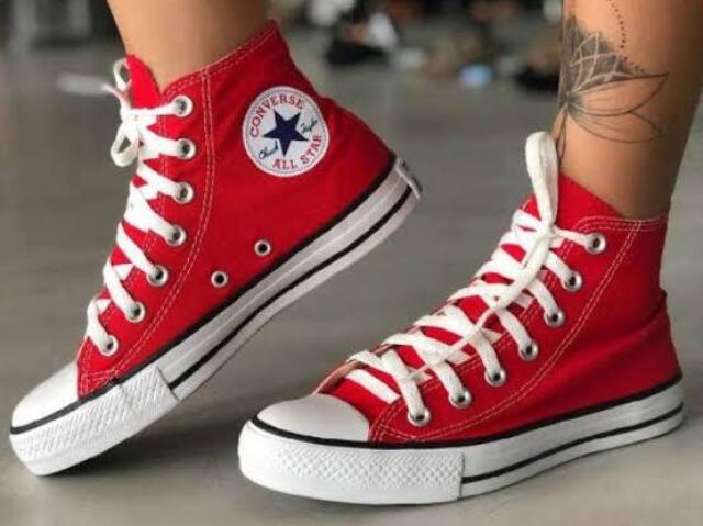 All star vermelho