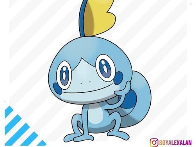 Sobble, o pokémon lagarto aquático