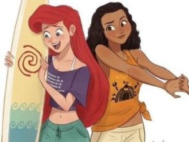 ariel e moana