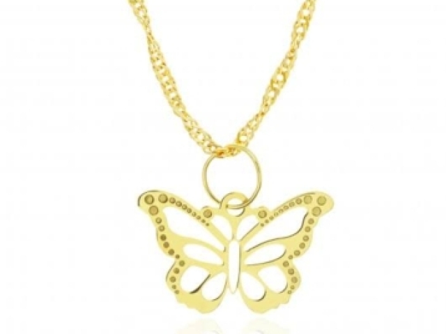 Colar de borboleta