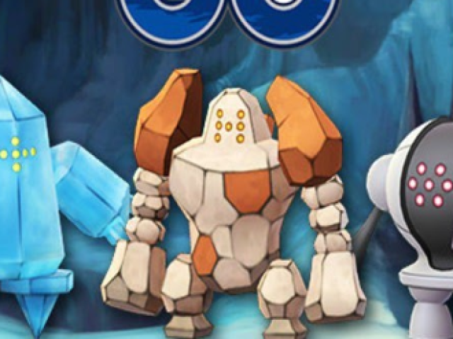 Regirock, Regice e Registeel: Regirock capaz de mesclar rochas perto de si, Regice capaz de alterar a temperatura em volta de si e Registeel sendo considerado o Metal mais resistente do mundo