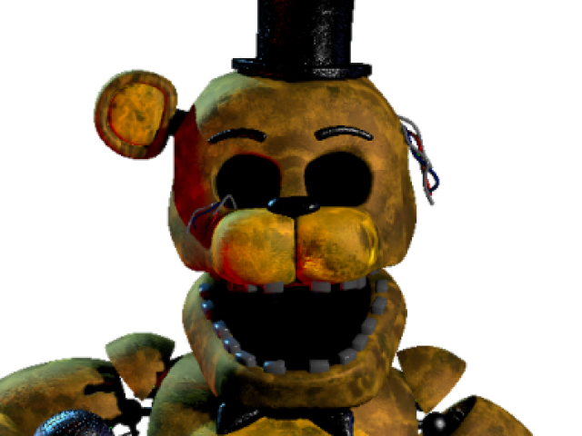 Withered Golden Freddy