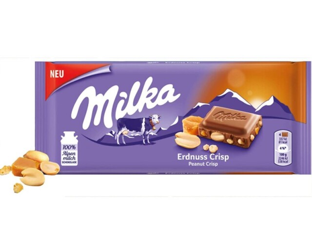 Milka Amendoim e Caramelo