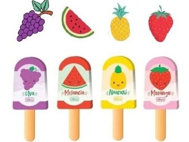 Picolés de frutinhaaaas