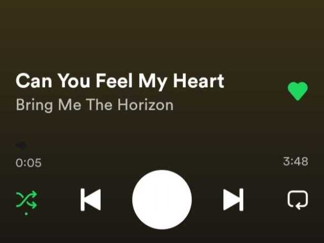 Can You Feel My Heart - BMTH