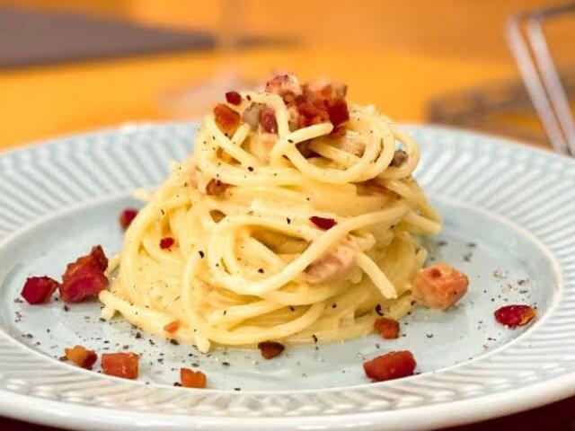 Macarrão a Carbonara