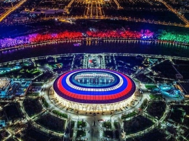 Estádio Lujniki em Moscou🇷🇺