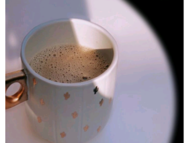 Só um cafezinho de leve.