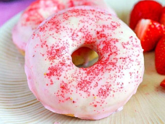 Donut de morango