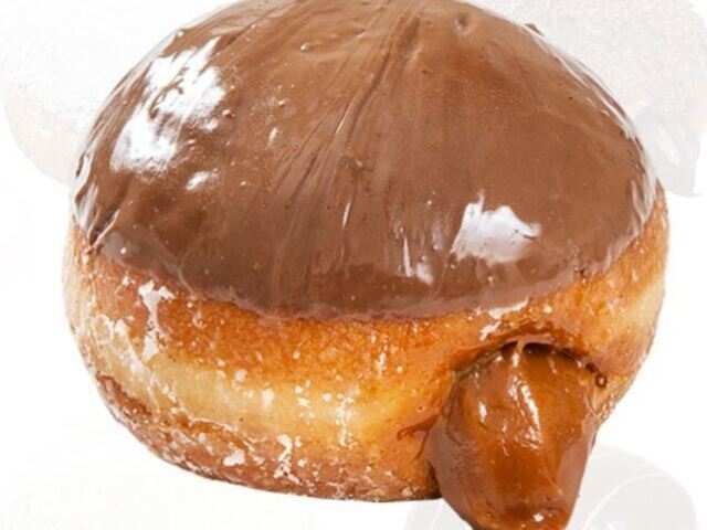 Donut de doce de leite