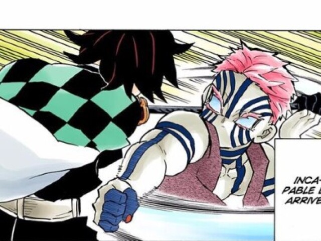 akaza vs tanjiro